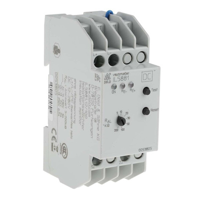 Dold Voltage Monitoring Relay, DPDT, DIN Rail