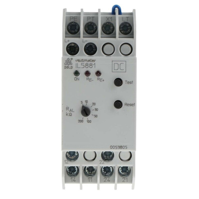 Dold Voltage Monitoring Relay, DPDT, DIN Rail