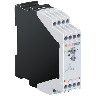 Dold Phase Monitoring Relay, 3 Phase, DPDT, DIN Rail