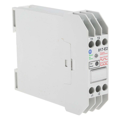 Allen Bradley Temperature Monitoring Relay, DPST, DIN Rail