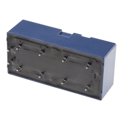 Panasonic PCB Mount Force Guided Relay, 12V dc Coil Voltage, 2 Pole, DPDT