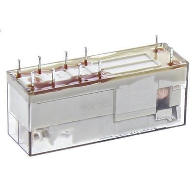 TE Connectivity PCB Mount Force Guided Relay, 12V dc Coil Voltage, 4 Pole, 3PST, SPST