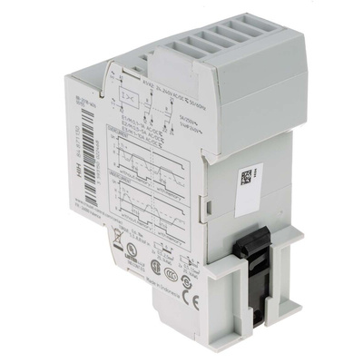Crouzet Current Monitoring Relay, 3 Phase, DPDT, DIN Rail