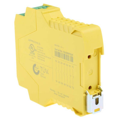 Phoenix Contact DIN Rail Force Guided Relay, 24V dc Coil Voltage, 5PST, DPST