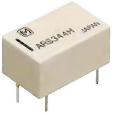 Panasonic PCB Mount High Frequency Relay, 4.5V dc Coil, 75Ω Impedance, 3GHz Max. Coil Freq., SPDT