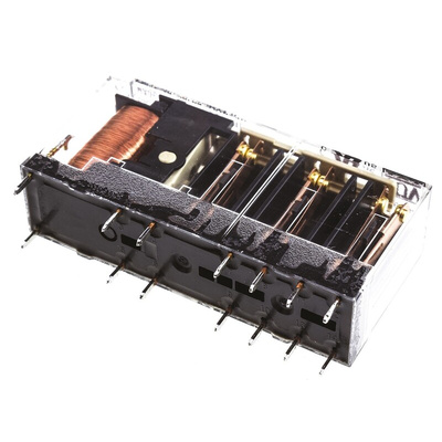 Panasonic PCB Mount Force Guided Relay, 24V dc Coil Voltage, 6 Pole, 3PDT