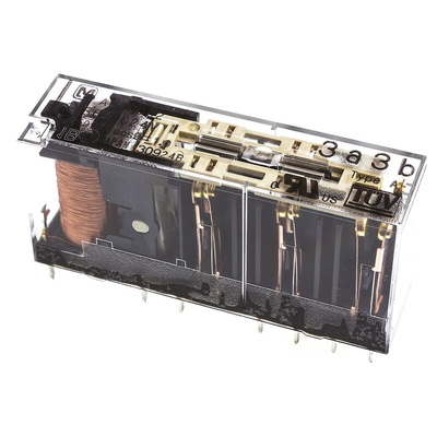 Panasonic PCB Mount Force Guided Relay, 24V dc Coil Voltage, 6 Pole, 3PDT