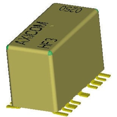 TE Connectivity PCB Mount High Frequency Relay, 5V dc Coil, 50Ω Impedance, SPDT