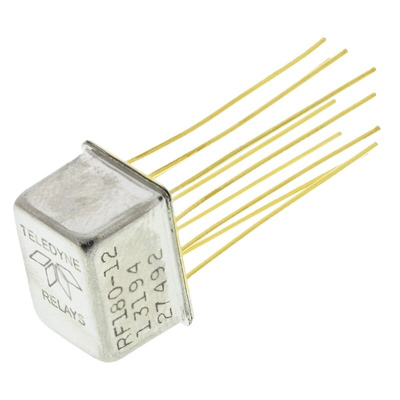 Teledyne PCB Mount RF Relay, 12V dc Coil, 6GHz Max. Coil Freq., DPDT