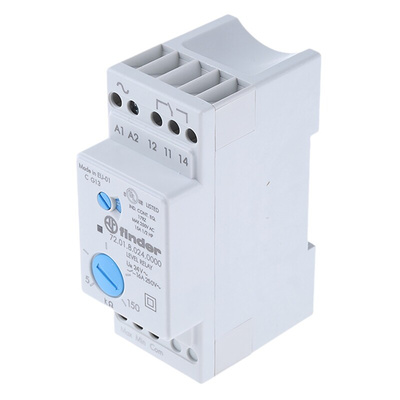 Finder Level Monitoring Relay, 1 Phase, SPDT, DIN Rail