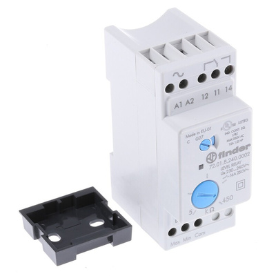 Finder Level Monitoring Relay, 1 Phase, SPDT, DIN Rail