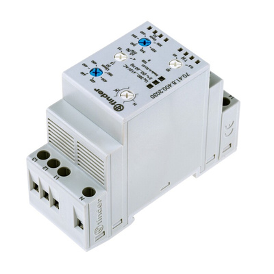 Finder Voltage Monitoring Relay, 3 Phase, SPDT, 300 → 480V ac