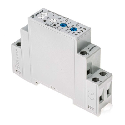 Finder Voltage Monitoring Relay, 1 Phase, SPDT, 170 → 270V ac
