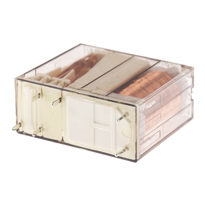 TE Connectivity PCB Mount Force Guided Relay, 5V dc Coil Voltage, 1 Pole, SPDT