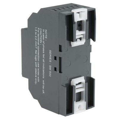 GIC Voltage Monitoring Relay, 1, 3 Phase, DPDT, DIN Rail