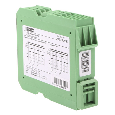 Phoenix Contact Current Monitoring Relay, 1 Phase, DPDT, DIN Rail