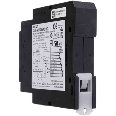 Omron Voltage Monitoring Relay, 1 Phase, SPDT, 1 → 10V ac/dc