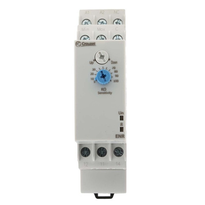 Crouzet Level Monitoring Relay, SPDT, DIN Rail