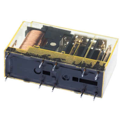 Idec PCB Mount Force Guided Relay, 24V dc Coil Voltage, 4 Pole, DPDT