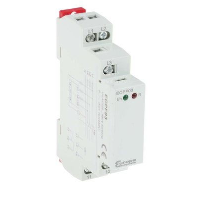 Relpol Phase, Voltage Monitoring Relay, 3 Phase, SPDT, Maximum of 552 V, DIN Rail