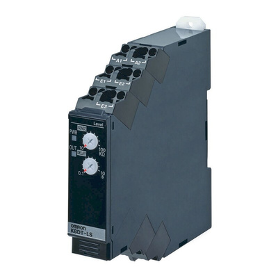 Omron Level Monitoring Relay, 3 Phase, SPST, DIN Rail