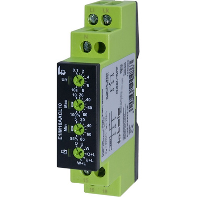 Tele Current Monitoring Relay, 1 Phase, SPDT, DIN Rail