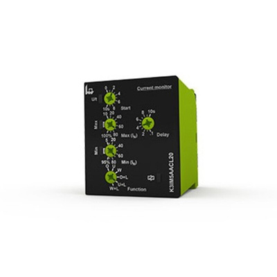 Tele Current Monitoring Relay, 1 Phase, DPDT, DIN Rail