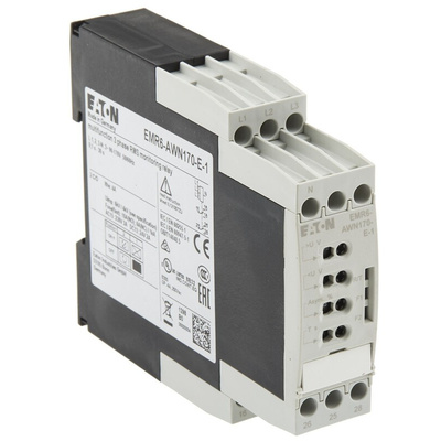 Eaton Phase, Voltage Monitoring Relay, 90 → 170V ac, DIN Rail