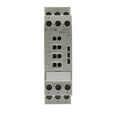 Eaton Phase, Voltage Monitoring Relay, 90 → 170V ac, DIN Rail