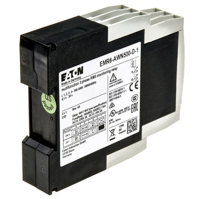 Eaton Phase, Voltage Monitoring Relay, 300 → 500V ac, DIN Rail