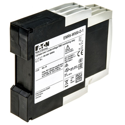Eaton Phase, Voltage Monitoring Relay, 300 → 500V ac, DIN Rail