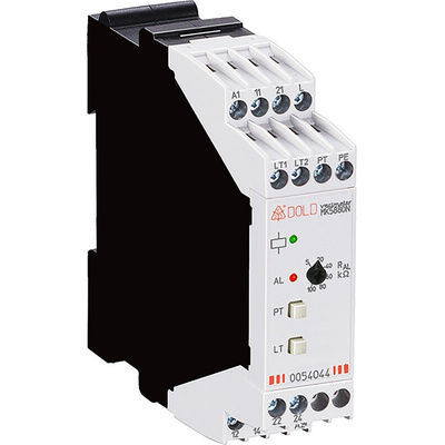 Dold Insulation Monitoring Relay, 1, 3 Phase, SPDT, 0 → 500V ac, DIN Rail