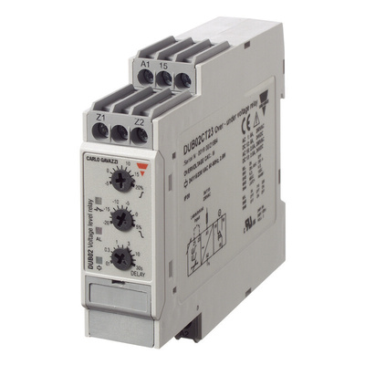 Carlo Gavazzi Voltage Monitoring Relay, 1 Phase, SPDT