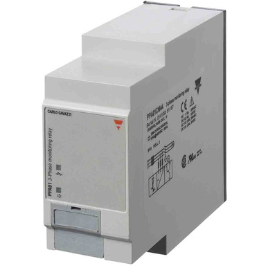 Carlo Gavazzi Phase Monitoring Relay, 3 Phase, DPDT