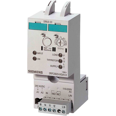 Siemens Current Monitoring Relay, SPDT