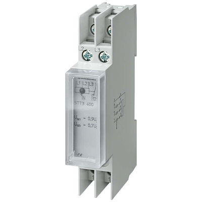 Siemens Voltage Monitoring Relay, 1, 3 Phase, SPDT