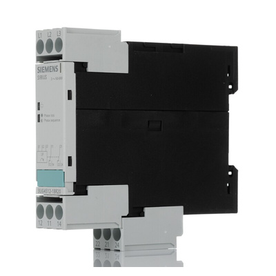 Siemens Phase Monitoring Relay, 3 Phase, DPDT