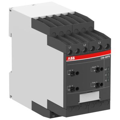 ABB Phase Monitoring Relay, 3 Phase, DPDT