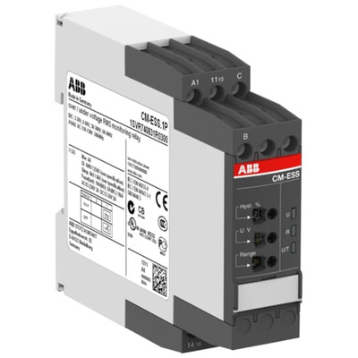 ABB Voltage Monitoring Relay, 1 Phase, SPDT