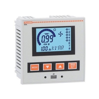 Lovato Current, Temperature, Voltage Monitoring Relay, 3, 3+N Phase, 4PST, SPDT