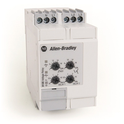 Rockwell Automation Voltage Monitoring Relay, Three Phase, SPDT, 440 → 480V ac