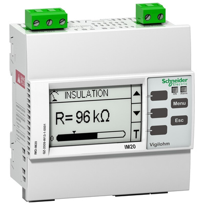 Schneider Electric Insulation Monitoring Relay, SPDT, Clip-On