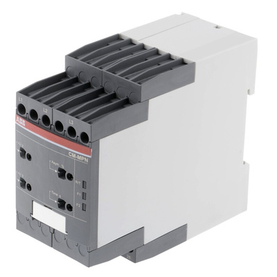 ABB Phase, Voltage Monitoring Relay, 3 Phase, DPDT, 350 → 580V ac, DIN Rail