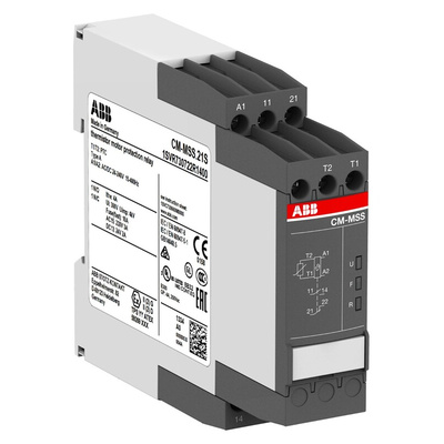 ABB Temperature Monitoring Relay, SPDT, DIN Rail