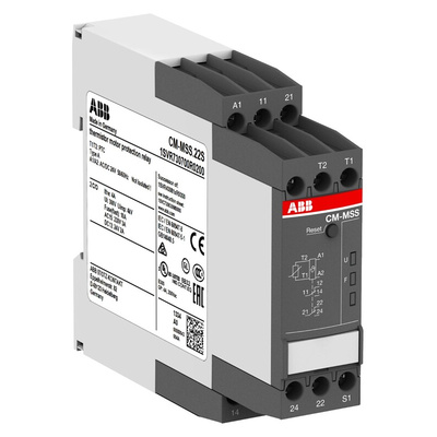 ABB Temperature Monitoring Relay, DPDT, DIN Rail