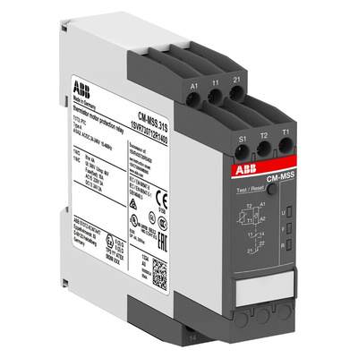 ABB Temperature Monitoring Relay, SPDT, DIN Rail