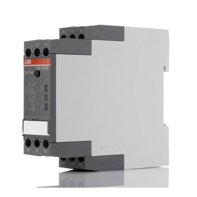 ABB Temperature Monitoring Relay, DPDT, DIN Rail