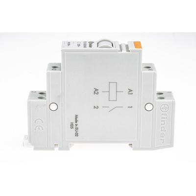 Finder DIN Rail Power Relay, 230V ac Coil, 20A Switching Current, SPST