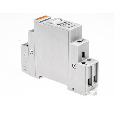 Finder DIN Rail Power Relay, 230V ac Coil, 20A Switching Current, SPST