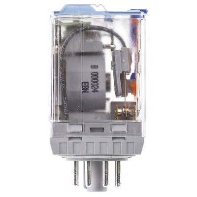 Releco Plug In Power Relay, 24V dc Coil, 10A Switching Current, DPDT